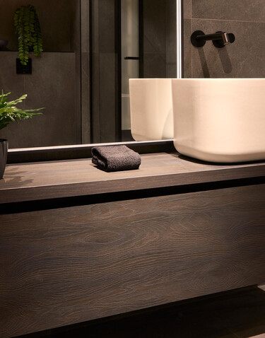 SG ACCESSORIES - TOWELS Seine Guest Towel LUXE, Black, 30x50 bedrucken, Art.-Nr. 005641011