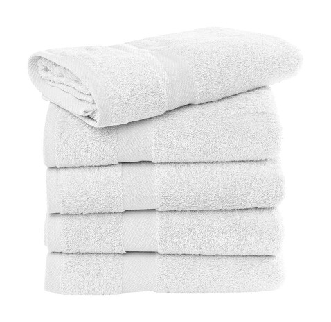 SG ACCESSORIES - TOWELS Seine Beach Towel LUXE, White, 100x180 bedrucken, Art.-Nr. 006640000