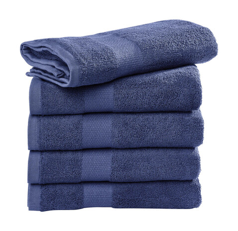 SG ACCESSORIES - TOWELS Tiber Hand Towel 50x100cm, Monaco Blue, One Size bedrucken, Art.-Nr. 007643050
