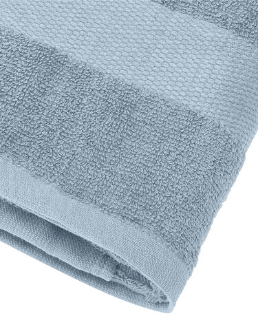 SG ACCESSORIES - TOWELS Tiber Hand Towel 50x100cm, Monaco Blue, One Size bedrucken, Art.-Nr. 007643050