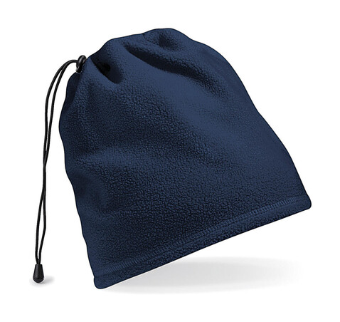 Beechfield Suprafleece™ Snood/ Hat Combo, French Navy, One Size bedrucken, Art.-Nr. 008692010