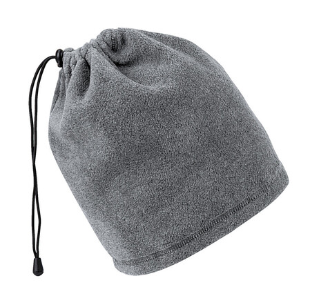 Beechfield Suprafleece™ Snood/ Hat Combo, Charcoal, One Size bedrucken, Art.-Nr. 008691300