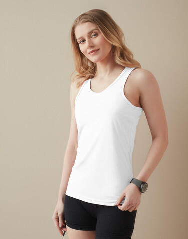 Stedman Sports Top Women, White, L bedrucken, Art.-Nr. 009050005