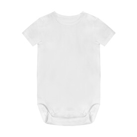 True Blanks Baby Bodysuit, White, 92 bedrucken, Art.-Nr. 010410003