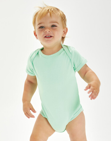 BabyBugz Baby Bodysuit, Mint Organic, 3-6 bedrucken, Art.-Nr. 010475152