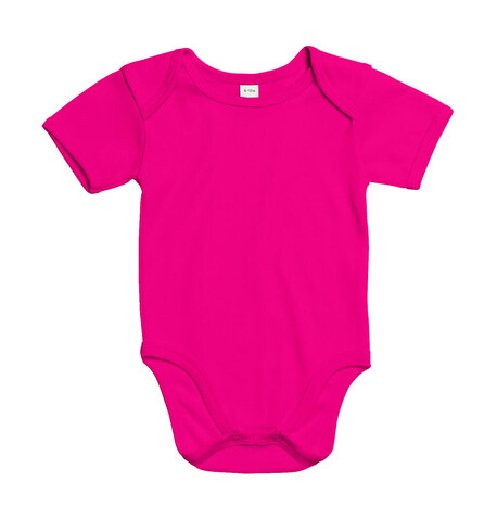 BabyBugz Baby Bodysuit, Fuchsia Organic, 3-6 bedrucken, Art.-Nr. 010474422