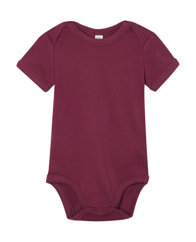 BabyBugz Baby Bodysuit, Burgundy, 12-18 bedrucken, Art.-Nr. 010474484