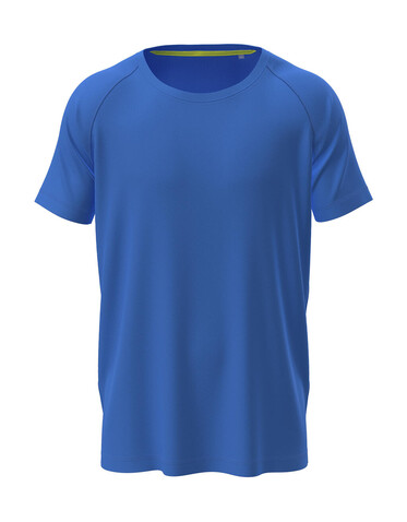 Stedman Active 140 Raglan Men, Bright Royal, 2XL bedrucken, Art.-Nr. 012053067