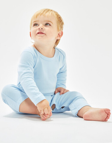 BabyBugz Baby Rompasuit, White, 3-6 bedrucken, Art.-Nr. 013470002