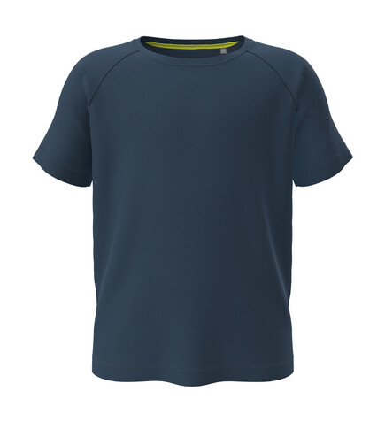 Stedman Active 140 Raglan Kids, Navy Blue, M (134-140) bedrucken, Art.-Nr. 015052024