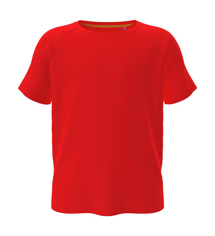 Stedman Active 140 Raglan Kids, Scarlet Red, L (146-152) bedrucken, Art.-Nr. 015054025