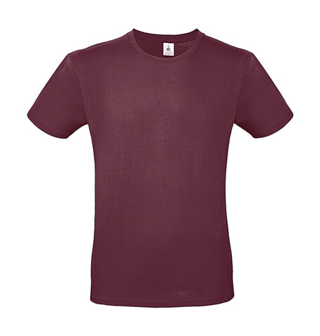 B &amp; C #E150 T-Shirt, Burgundy, 2XL bedrucken, Art.-Nr. 015424485