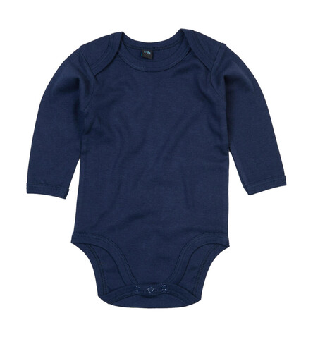 BabyBugz Baby long Sleeve Bodysuit, Nautical Navy, 3-6 bedrucken, Art.-Nr. 015472012