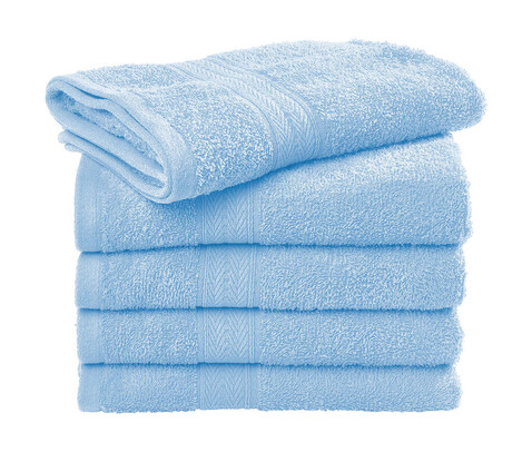SG ACCESSORIES - TOWELS Rhine Hand Towel COMFORT, Light Blue, One Size bedrucken, Art.-Nr. 015643210