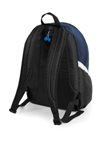 Quadra Pro Team Backpack, Graphite/Black/White, One Size bedrucken, Art.-Nr. 016301860