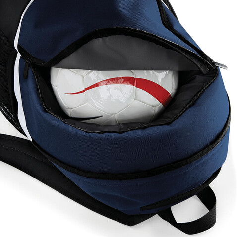 Quadra Pro Team Backpack, Bright Royal/Black/White, One Size bedrucken, Art.-Nr. 016303850
