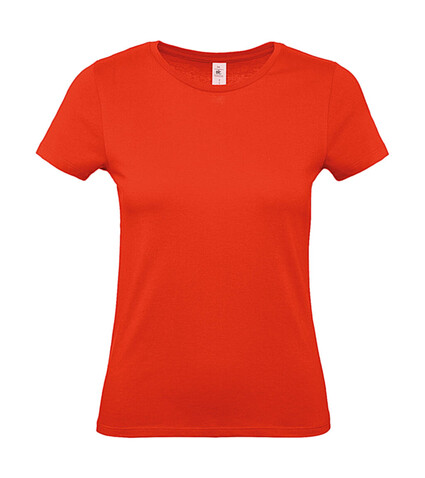 B & C #E150 /women T-Shirt, Fire Red, M bedrucken, Art.-Nr. 016424074 B & C #E150 /women T-Shirt, Fire Red, M bedrucken, Art.-Nr. 016424074