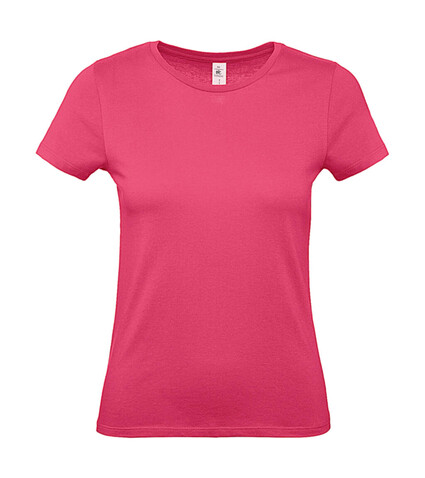 B &amp; C #E150 /women T-Shirt, Fuchsia, L bedrucken, Art.-Nr. 016424185