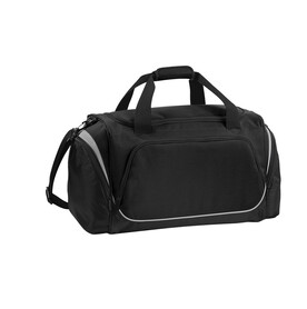 Quadra Pro Team Holdall, Black/Grey, One Size bedrucken, Art.-Nr. 017301580