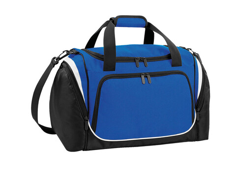 Quadra Pro Team Locker Bag, Bright Royal/Black/White, One Size bedrucken, Art.-Nr. 018303850