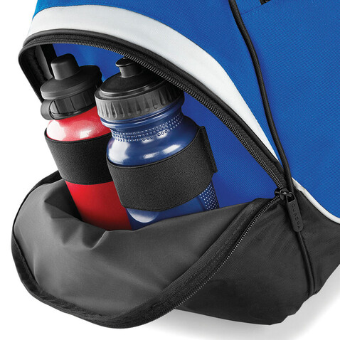 Quadra Pro Team Locker Bag, Bright Royal/Black/White, One Size bedrucken, Art.-Nr. 018303850