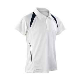 Result Spiro Team Spirit Polo, White/Navy, S bedrucken, Art.-Nr. 018330523