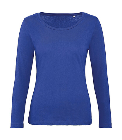 B &amp; C Inspire LSL T /women, Cobalt Blue, XS bedrucken, Art.-Nr. 018423072