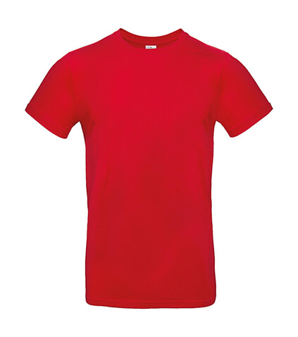 B &amp; C #E190 T-Shirt, Red, L bedrucken, Art.-Nr. 019424003