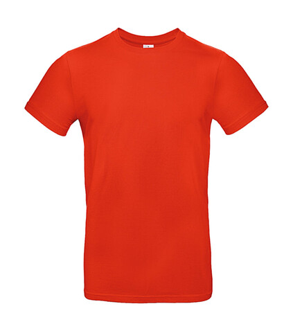 B &amp; C #E190 T-Shirt, Fire Red, XS bedrucken, Art.-Nr. 019424070