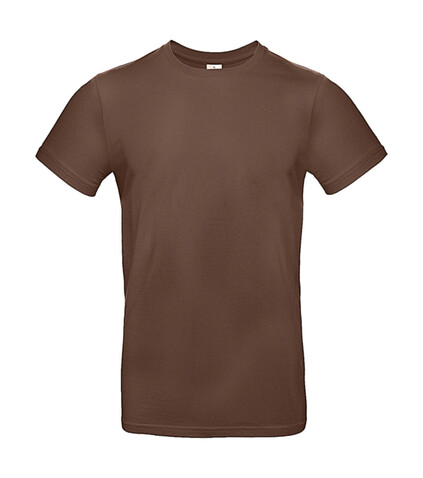 B &amp; C #E190 T-Shirt, Chocolate, L bedrucken, Art.-Nr. 019427013