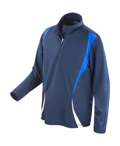 Result Spiro Trial Training Top, Navy/Royal/White, XS bedrucken, Art.-Nr. 020332902