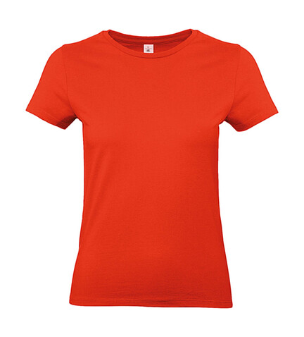 B &amp; C #E190 /women T-Shirt, Fire Red, 2XL bedrucken, Art.-Nr. 020424077