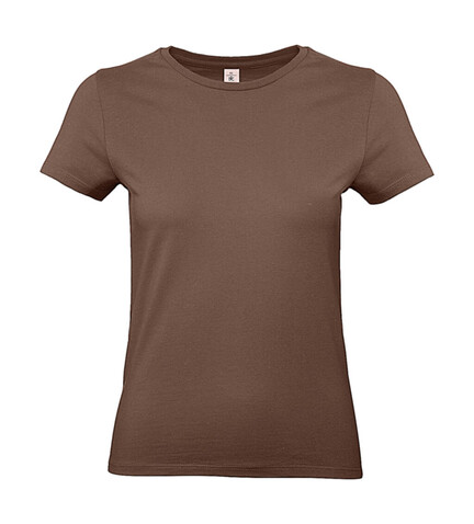 B &amp; C #E190 /women T-Shirt, Chocolate, L bedrucken, Art.-Nr. 020427015