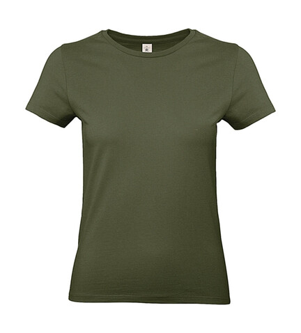 B &amp; C #E190 /women T-Shirt, Urban Khaki, L bedrucken, Art.-Nr. 020427365