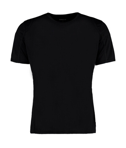 Kustom Kit Regular Fit Cooltex® Contrast Tee, Black/Black, XS bedrucken, Art.-Nr. 021111522