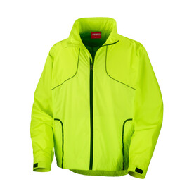 Result Spiro Cycling Jacket, Neon Lime, S bedrucken, Art.-Nr. 021335223