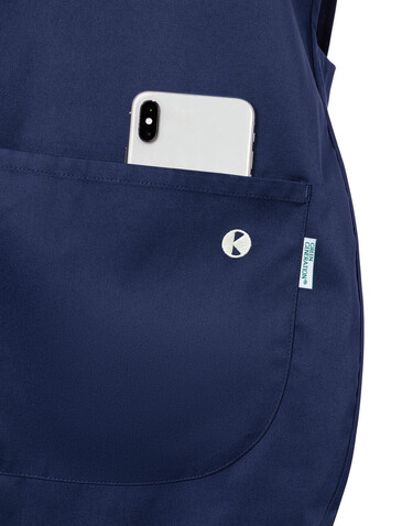 Karlowsky Pull-over Tunic Essential, Sage, 2XL bedrucken, Art.-Nr. 022675037