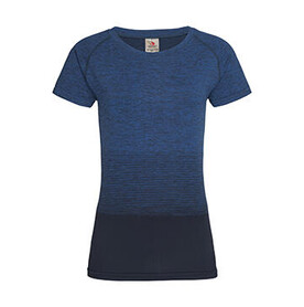 Stedman Seamless Raglan Flow Women, Blue Transition, XL bedrucken, Art.-Nr. 023053096