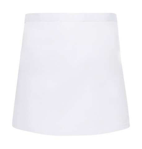 Karlowsky Waist Apron Basic 70 x 55 cm, White, One Size bedrucken, Art.-Nr. 025670000