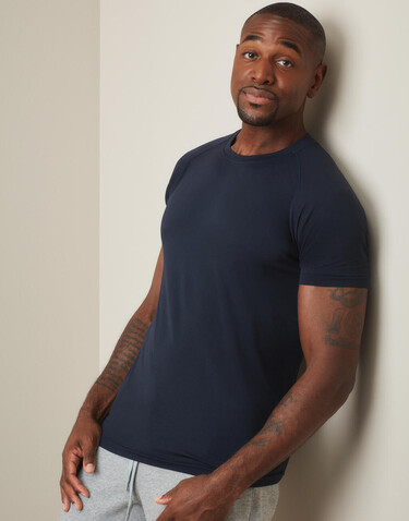 Stedman Seamless Sports-T for men, Blue Midnight, S bedrucken, Art.-Nr. 027052032