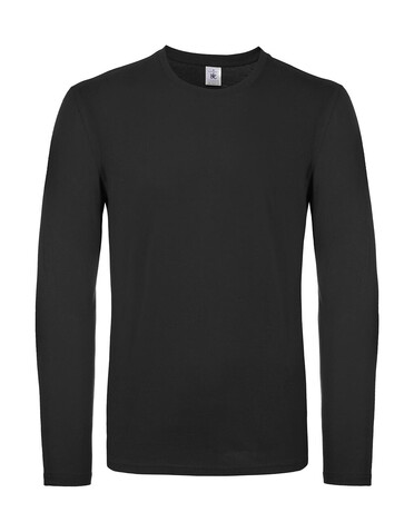 B &amp; C #E150 LSL, Black, 2XL bedrucken, Art.-Nr. 027421017