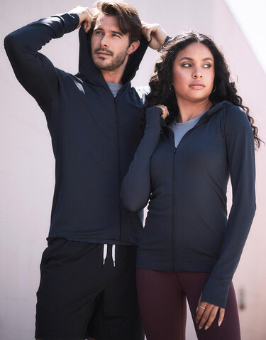Stedman Seamless Sports Jacket for men, Black Opal, M bedrucken, Art.-Nr. 028051023