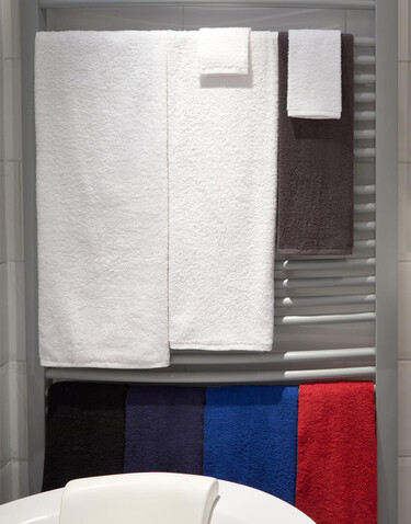 SG ACCESSORIES - TOWELS Volga Hand Towel CLASSIC, Navy, 50x100cm bedrucken, Art.-Nr. 028642000