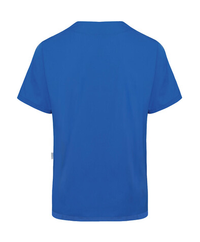 Karlowsky Men`s Slip-on Tunic Essential Short Sl., Royal Blue, L bedrucken, Art.-Nr. 028673085