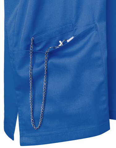 Karlowsky Men`s Slip-on Tunic Essential Short Sl., Royal Blue, XL bedrucken, Art.-Nr. 028673086
