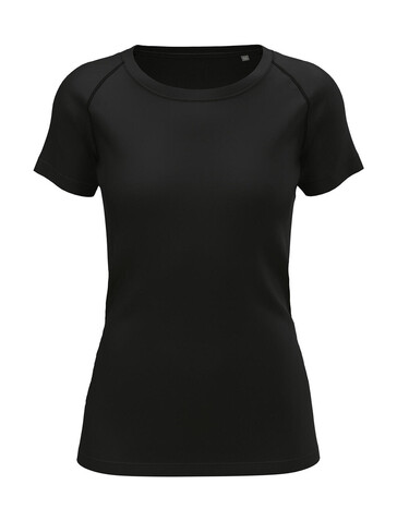 Stedman Seamless Sports-T for women, Black Opal, M bedrucken, Art.-Nr. 029051023