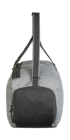 Shugon Marathon Sport Bag, Grey Melange/Black, One Size bedrucken, Art.-Nr. 029381550