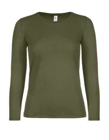 B &amp; C #E150 LSL /women, Urban Khaki, M bedrucken, Art.-Nr. 029427364