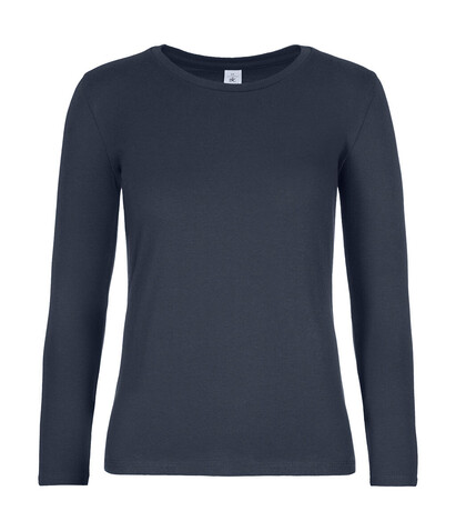 B &amp; C #E190 LSL /women, Navy, XL bedrucken, Art.-Nr. 030422006
