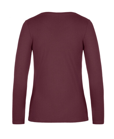 B &amp; C #E190 LSL /women, Dark Grey, XS bedrucken, Art.-Nr. 030421282